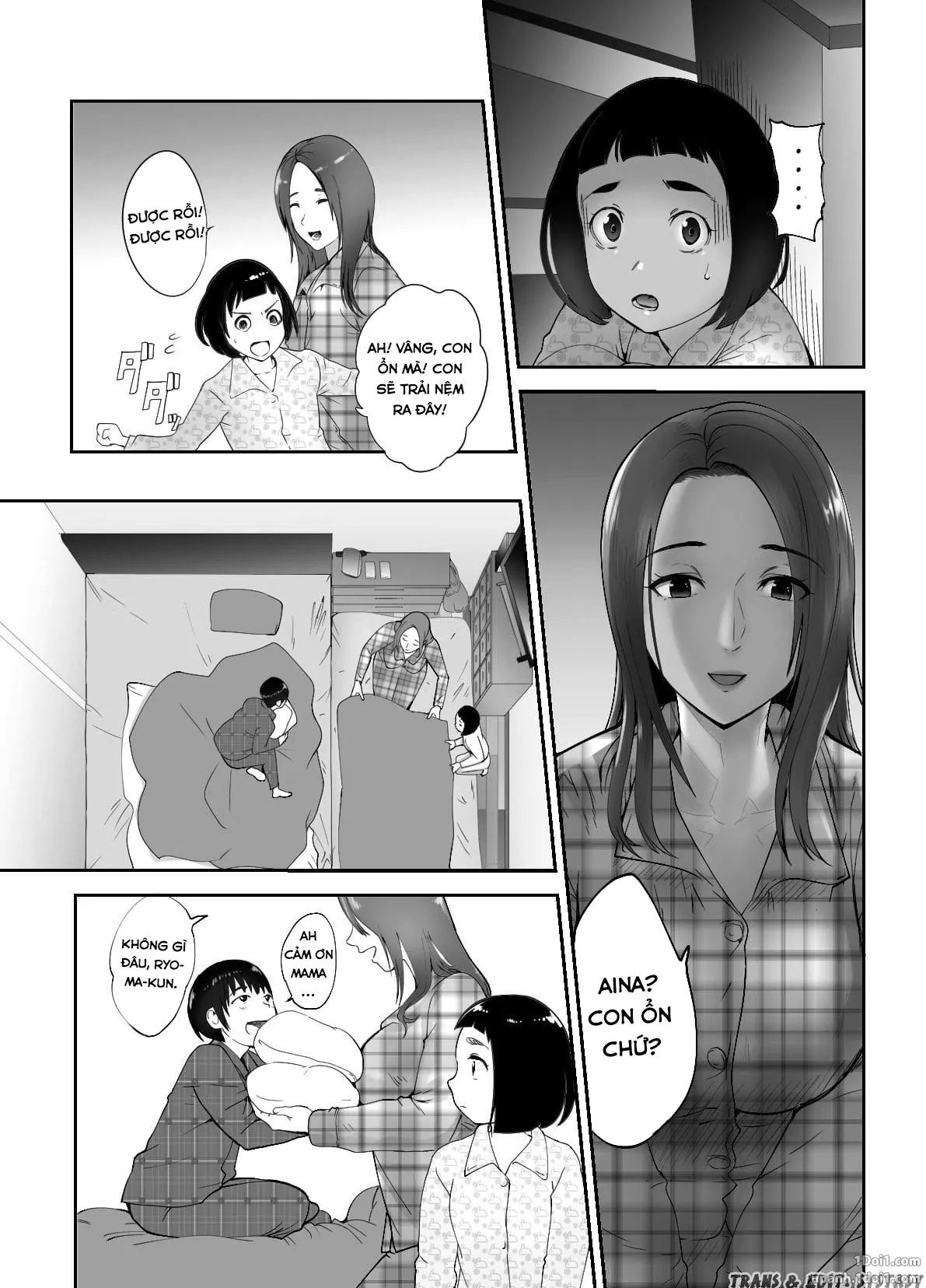 HentaiVN.net - Ảnh 26 - Thịt mẹ bạn [Osananajimi ga Mama to Yatte Imasu. ; My Childhood Friend is Doing It with My Mom] - Chap 1
