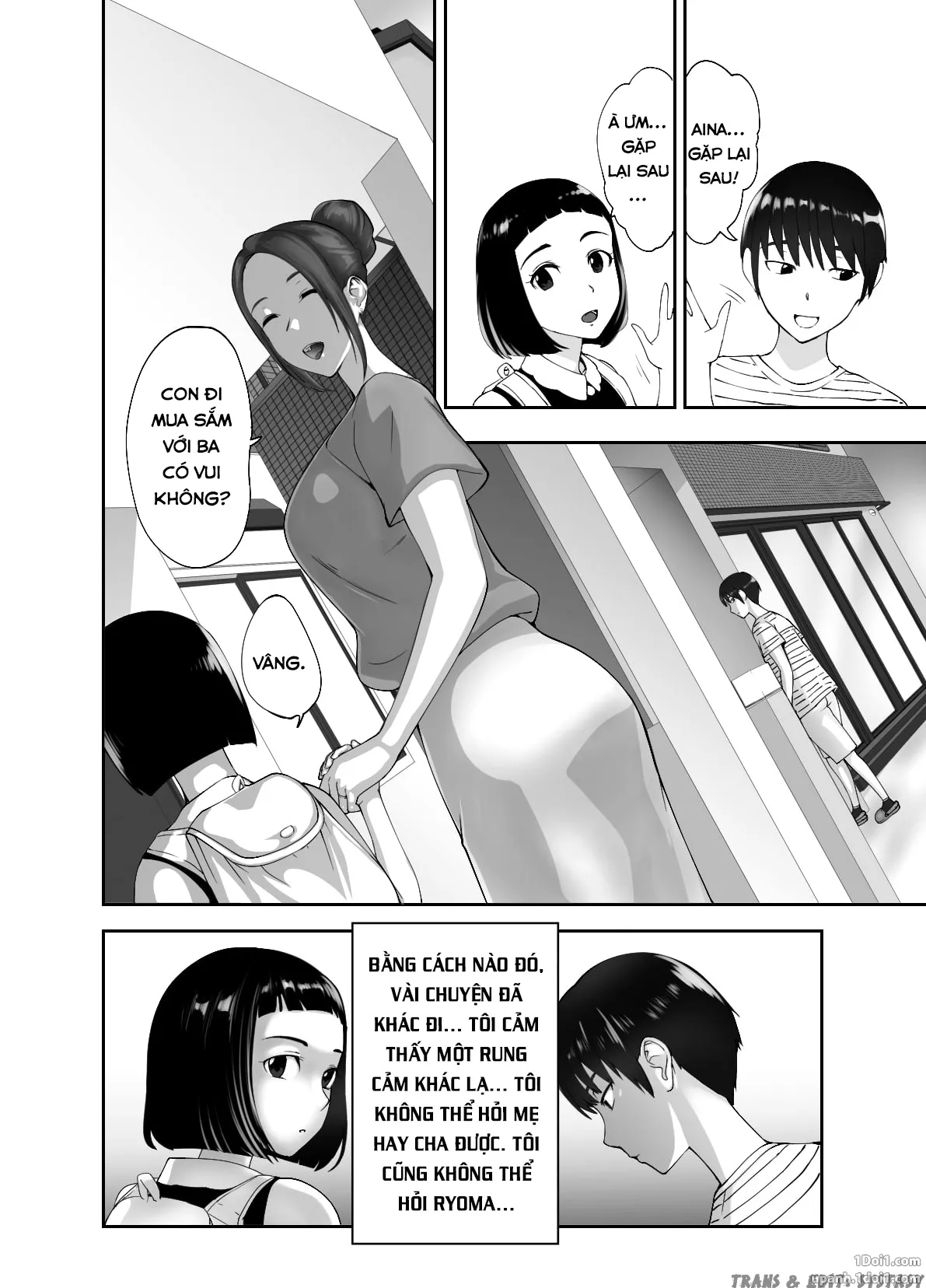 HentaiVN.net - Ảnh 47 - Thịt mẹ bạn [Osananajimi ga Mama to Yatte Imasu. ; My Childhood Friend is Doing It with My Mom] - Chap 1
