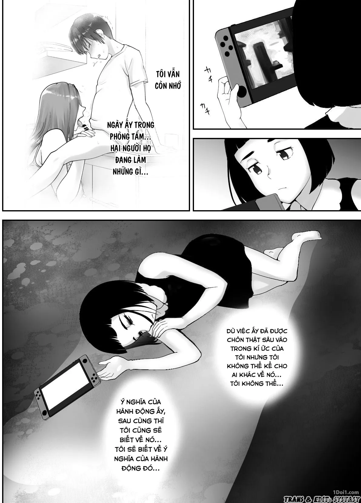 HentaiVN.net - Ảnh 48 - Thịt mẹ bạn [Osananajimi ga Mama to Yatte Imasu. ; My Childhood Friend is Doing It with My Mom] - Chap 1