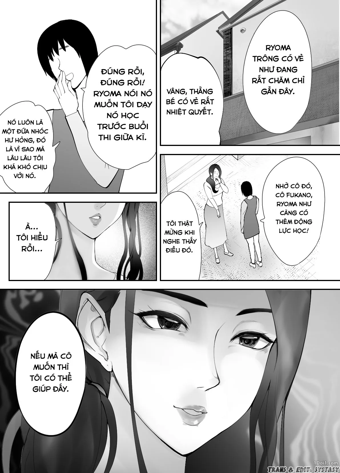 HentaiVN.net - Ảnh 10 - Thịt mẹ bạn [Osananajimi ga Mama to Yatte Imasu. ; My Childhood Friend is Doing It with My Mom] - Chap 3.2