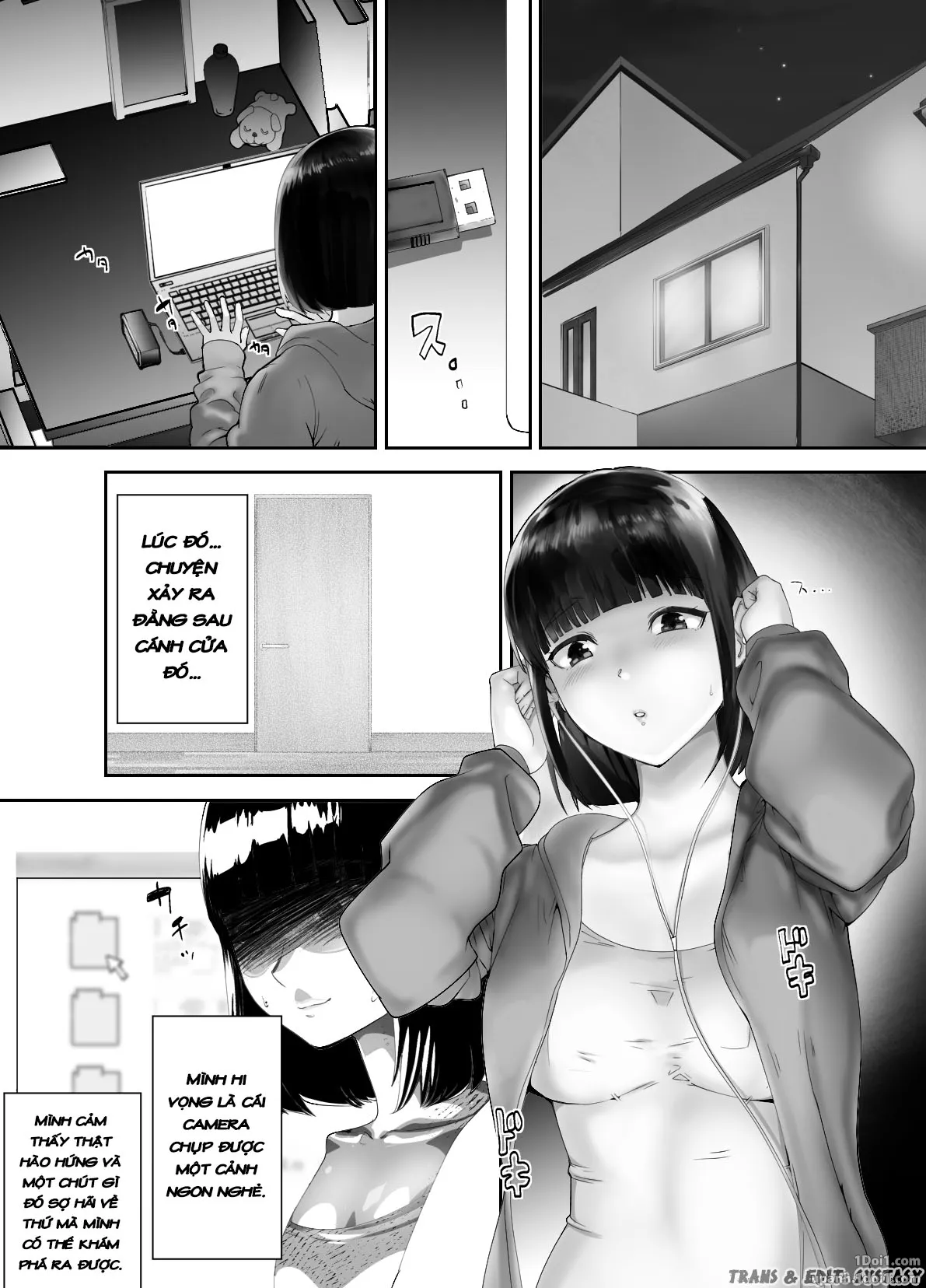 HentaiVN.net - Ảnh 4 - Thịt mẹ bạn [Osananajimi ga Mama to Yatte Imasu. ; My Childhood Friend is Doing It with My Mom] - Chap 3.2