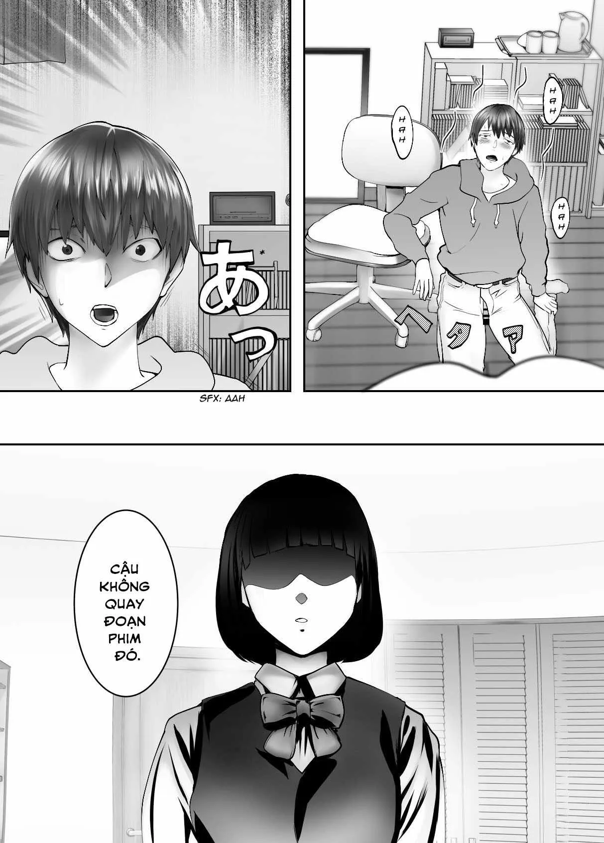 HentaiVN.net - Ảnh 35 - Thịt mẹ bạn [Osananajimi ga Mama to Yatte Imasu. ; My Childhood Friend is Doing It with My Mom] - Chap 4