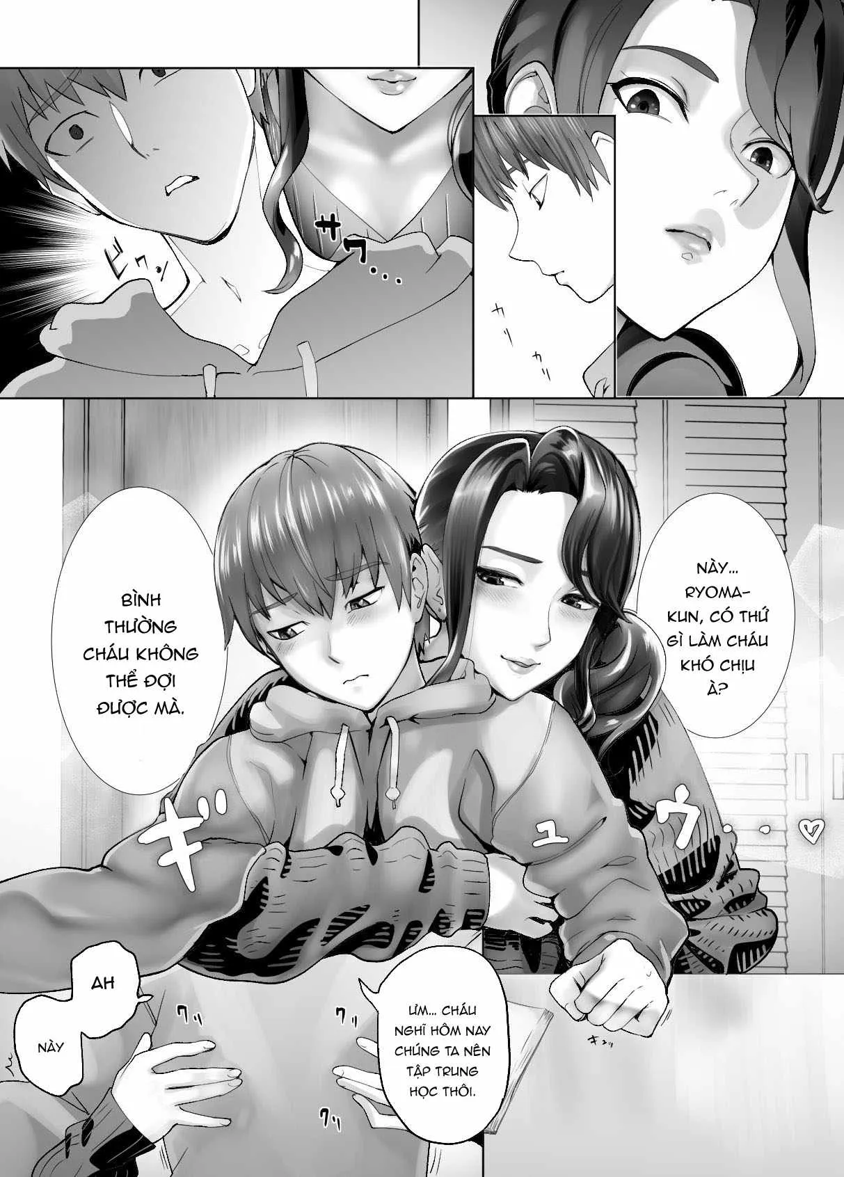 HentaiVN.net - Ảnh 3 - Thịt mẹ bạn [Osananajimi ga Mama to Yatte Imasu. ; My Childhood Friend is Doing It with My Mom] - Chap 4