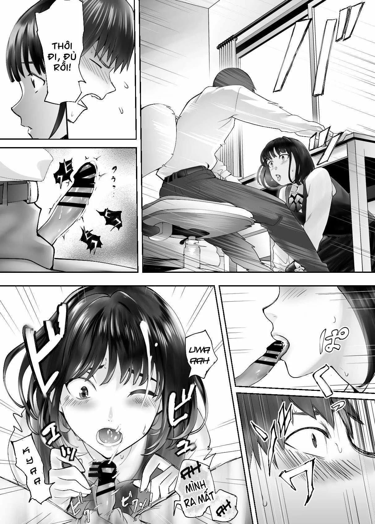 HentaiVN.net - Ảnh 47 - Thịt mẹ bạn [Osananajimi ga Mama to Yatte Imasu. ; My Childhood Friend is Doing It with My Mom] - Chap 4