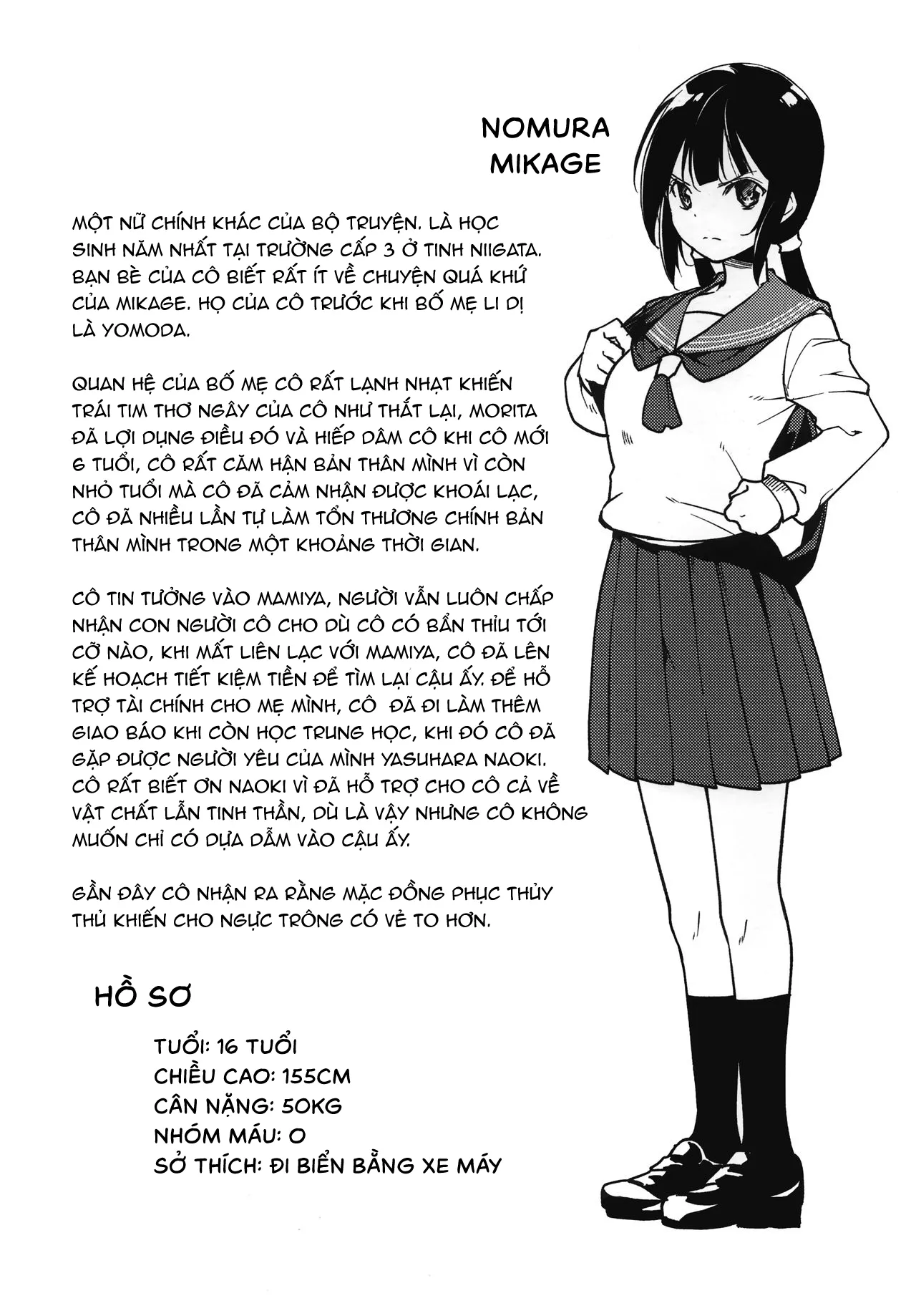 HentaiVN.net - Ảnh 15 - Shoujo M [少女M] - Yomoda Mai tiền truyện