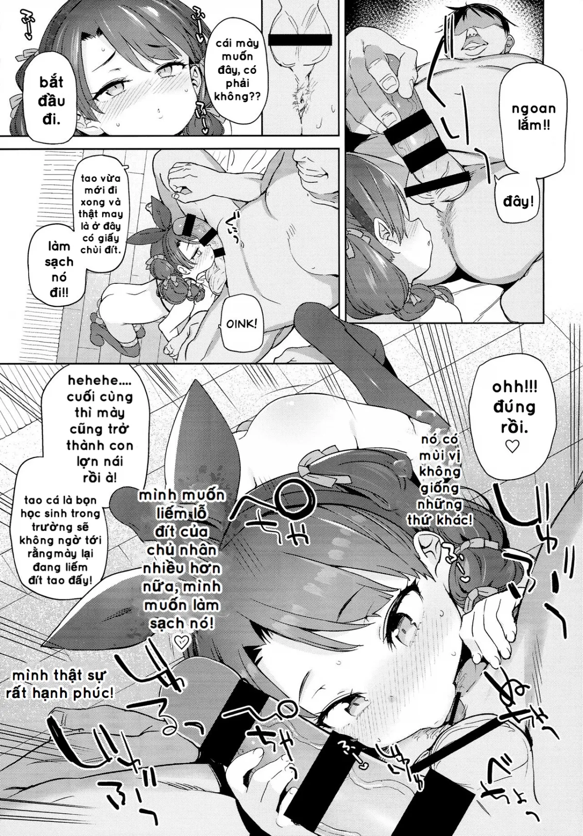 HentaiVN.net - Ảnh 22 - Class no Ohime-sama, Shiawase Mesubuta ni Nariagaru. [The Class Princess Rises into a Blissful Sow] - Chap 1