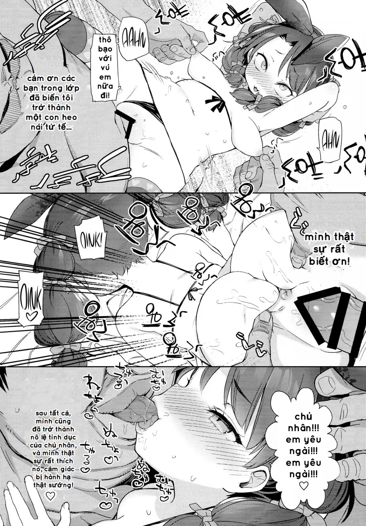 HentaiVN.net - Ảnh 28 - Class no Ohime-sama, Shiawase Mesubuta ni Nariagaru. [The Class Princess Rises into a Blissful Sow] - Chap 1