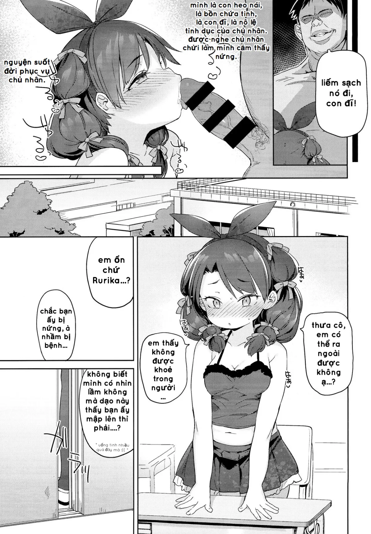 HentaiVN.net - Ảnh 29 - Class no Ohime-sama, Shiawase Mesubuta ni Nariagaru. [The Class Princess Rises into a Blissful Sow] - Chap 1