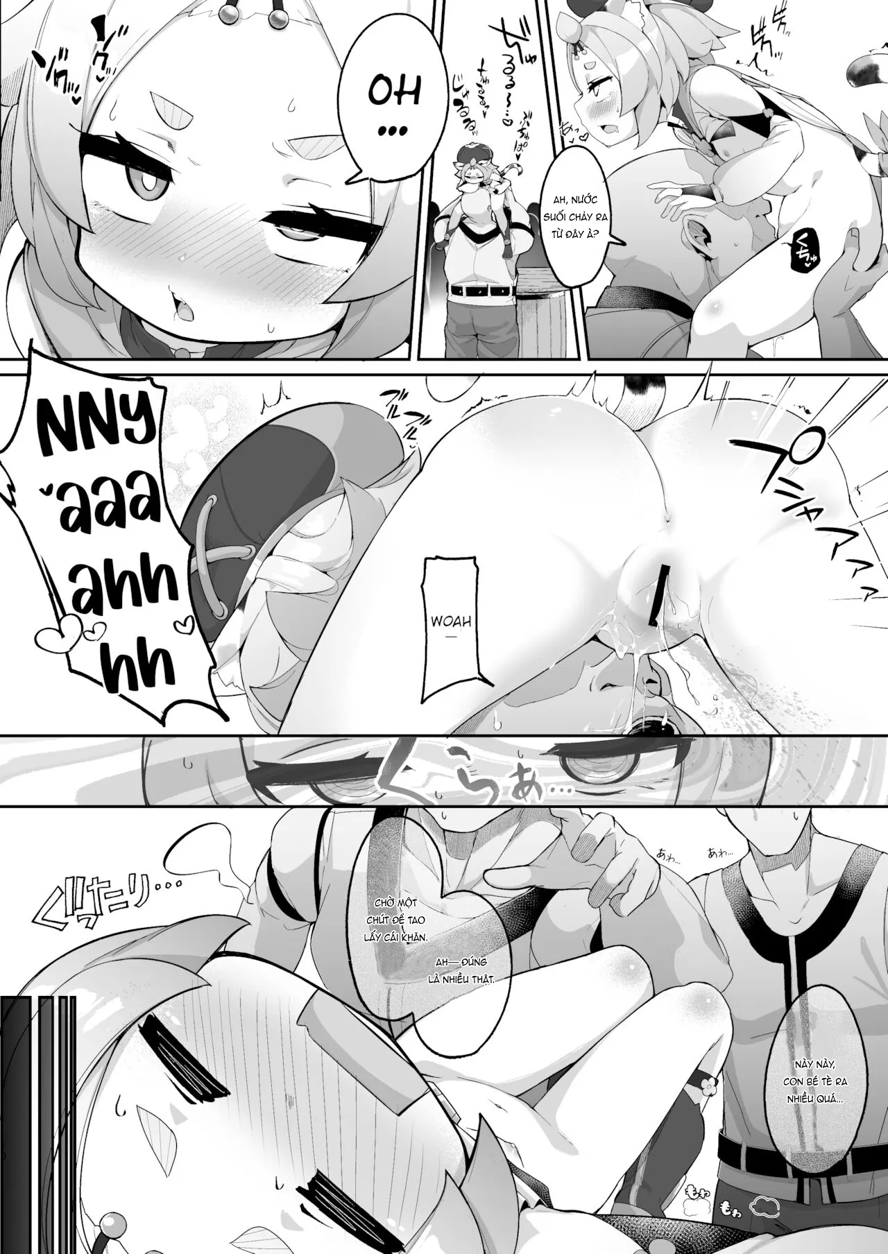 HentaiVN.net - Ảnh 10 - Ly cocktail bí mật của Diona [Diona no Himitsu no Cocktail] - Oneshot