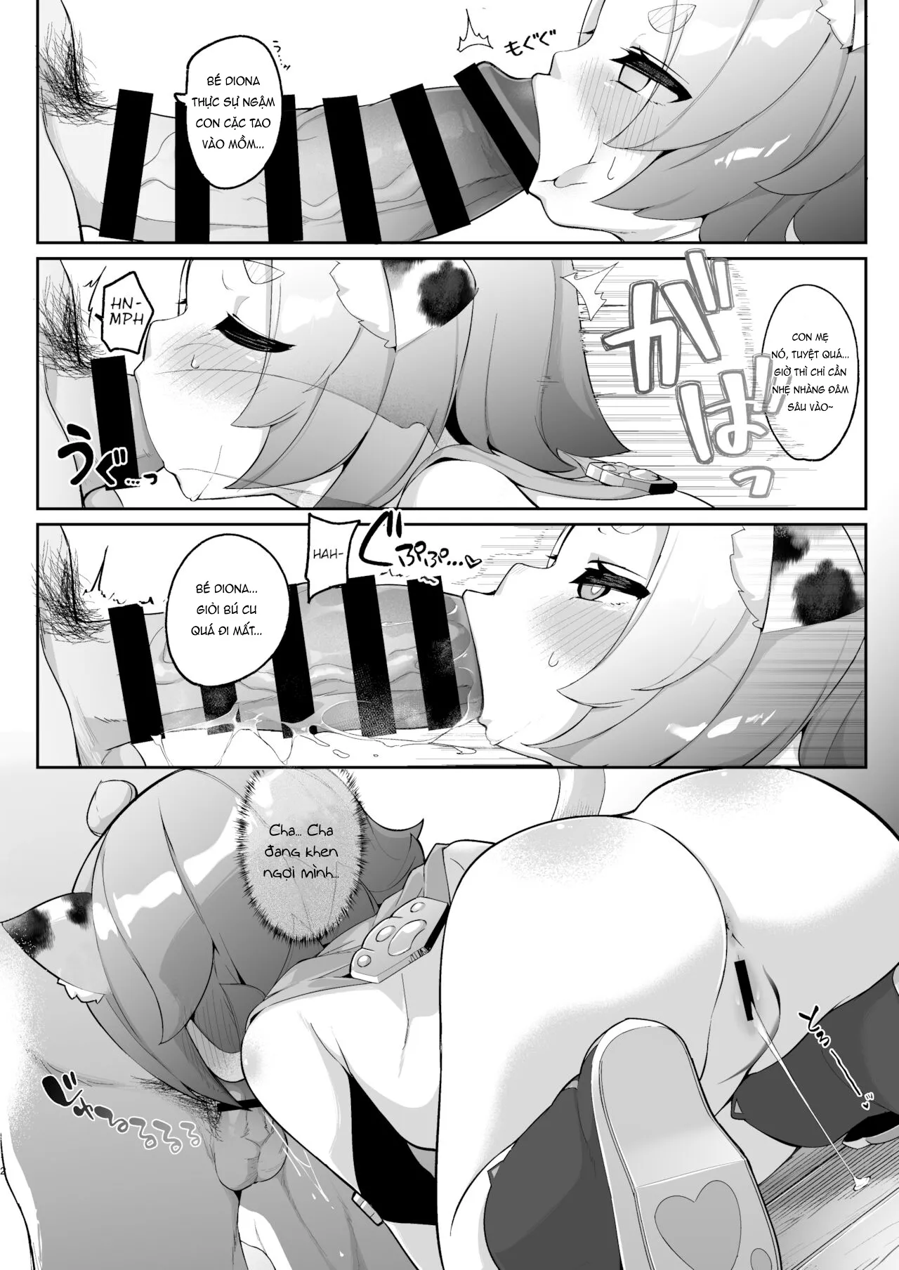 HentaiVN.net - Ảnh 12 - Ly cocktail bí mật của Diona [Diona no Himitsu no Cocktail] - Oneshot