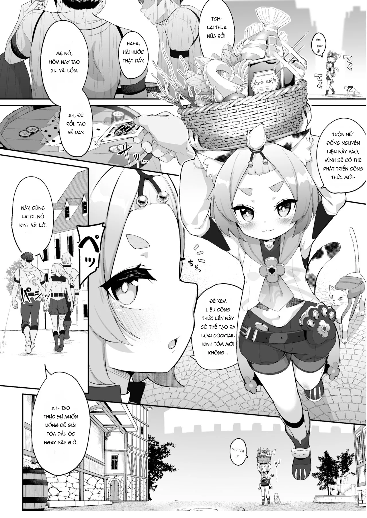 HentaiVN.net - Ảnh 3 - Ly cocktail bí mật của Diona [Diona no Himitsu no Cocktail] - Oneshot