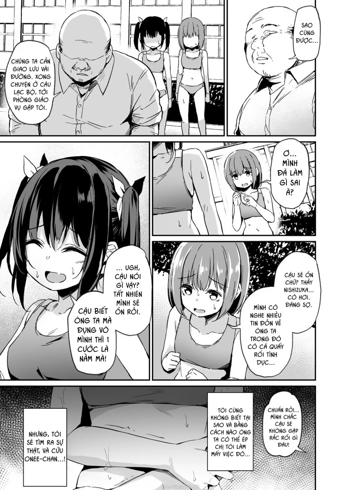 HentaiVN.net - Ảnh 10 - Nhật Ký Chiếc Lá Sụp Đổ [Fallen Leaves Diary, Ochiba Nikki] - Chap 1: Giao lưu võ thuật