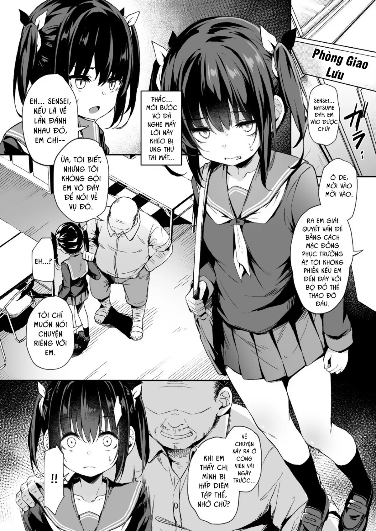 HentaiVN.net - Ảnh 11 - Nhật Ký Chiếc Lá Sụp Đổ [Fallen Leaves Diary, Ochiba Nikki] - Chap 1: Giao lưu võ thuật