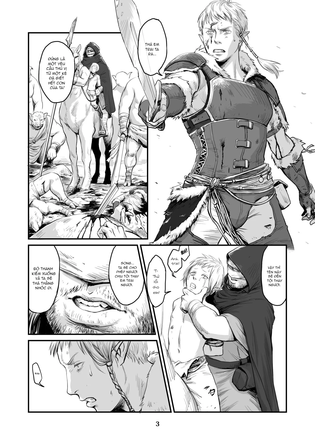 HentaiVN.net - Ảnh 3 - Tân nương của orc [The Orc Bride] - Truyện ngọt bú cu