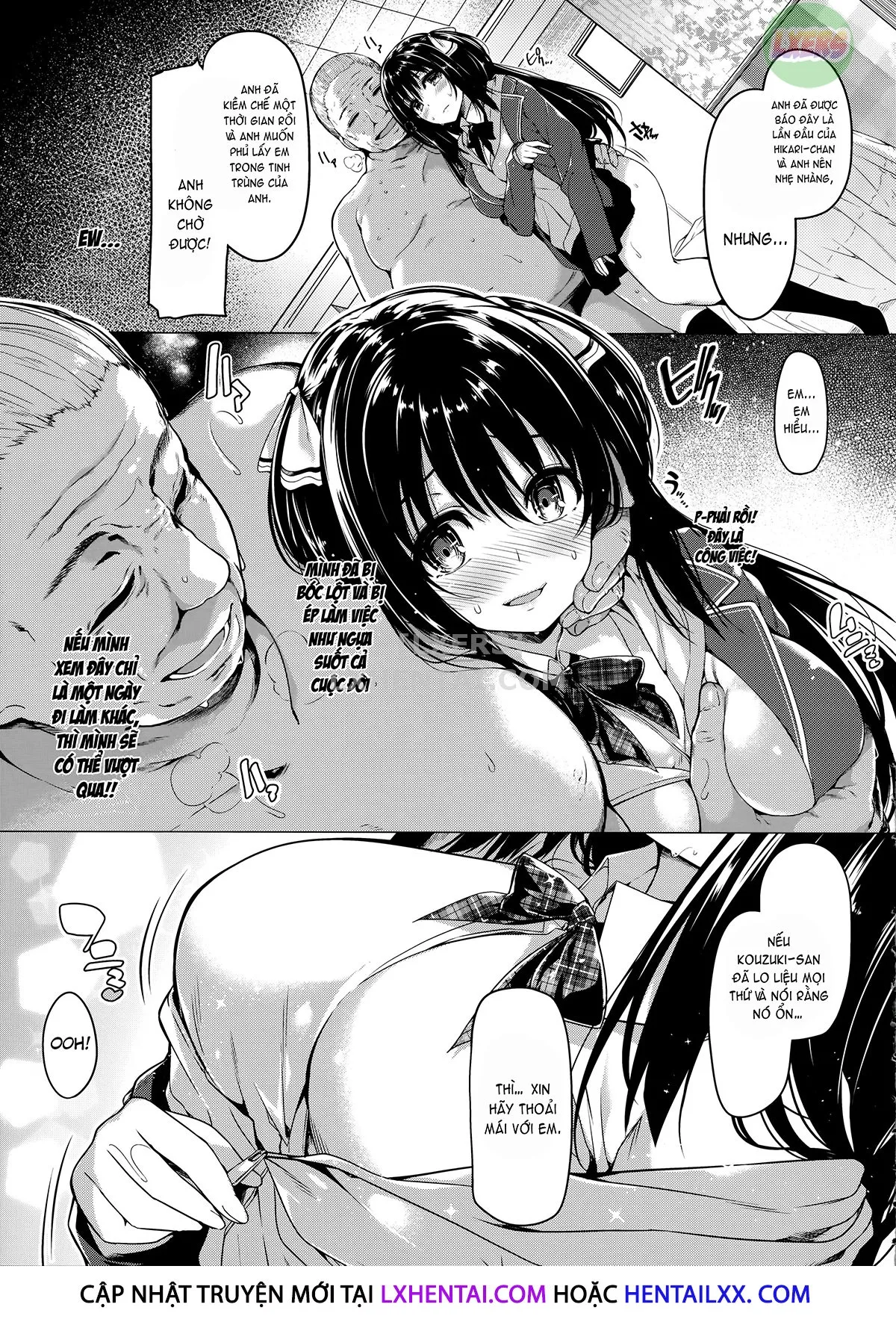 HentaiVN.net - Ảnh 11 - Sanshoku Hirune Tsuki TS - Chap 1