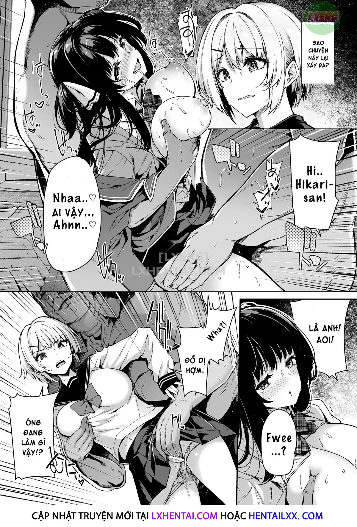 HentaiVN.net - Ảnh 17 - Sanshoku Hirune Tsuki TS - Chap 2 - [END]
