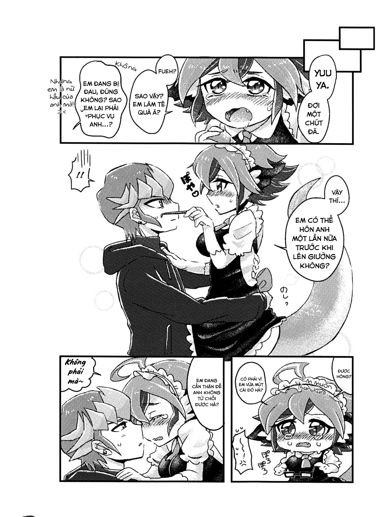 HentaiVN.net - Ảnh 7 - Reiji senzoku meido ra ya! [零児専属 めいどらや!] - Oneshot