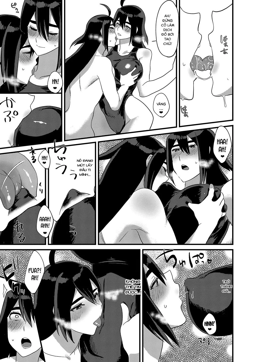 HentaiVN.net - Ảnh 18 - Ore ga Kanojo no Mizugi ni Kigaetara [俺が彼女の水着に着替えたら] - Oneshot