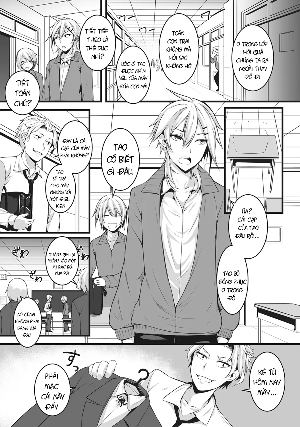 HentaiVN.net - Ảnh 4 - Từ giờ trở đi, tôi trở thành Cinderella; bạn tình là nam còn tôi là nữ!? [Ore wa Kyou kara Cinderella Aite wa Otoko. Ore wa Onna!?, From Now On, I'm Cinderella. My Partner Is A Man And I'm A Woman!?] - Chap 1
