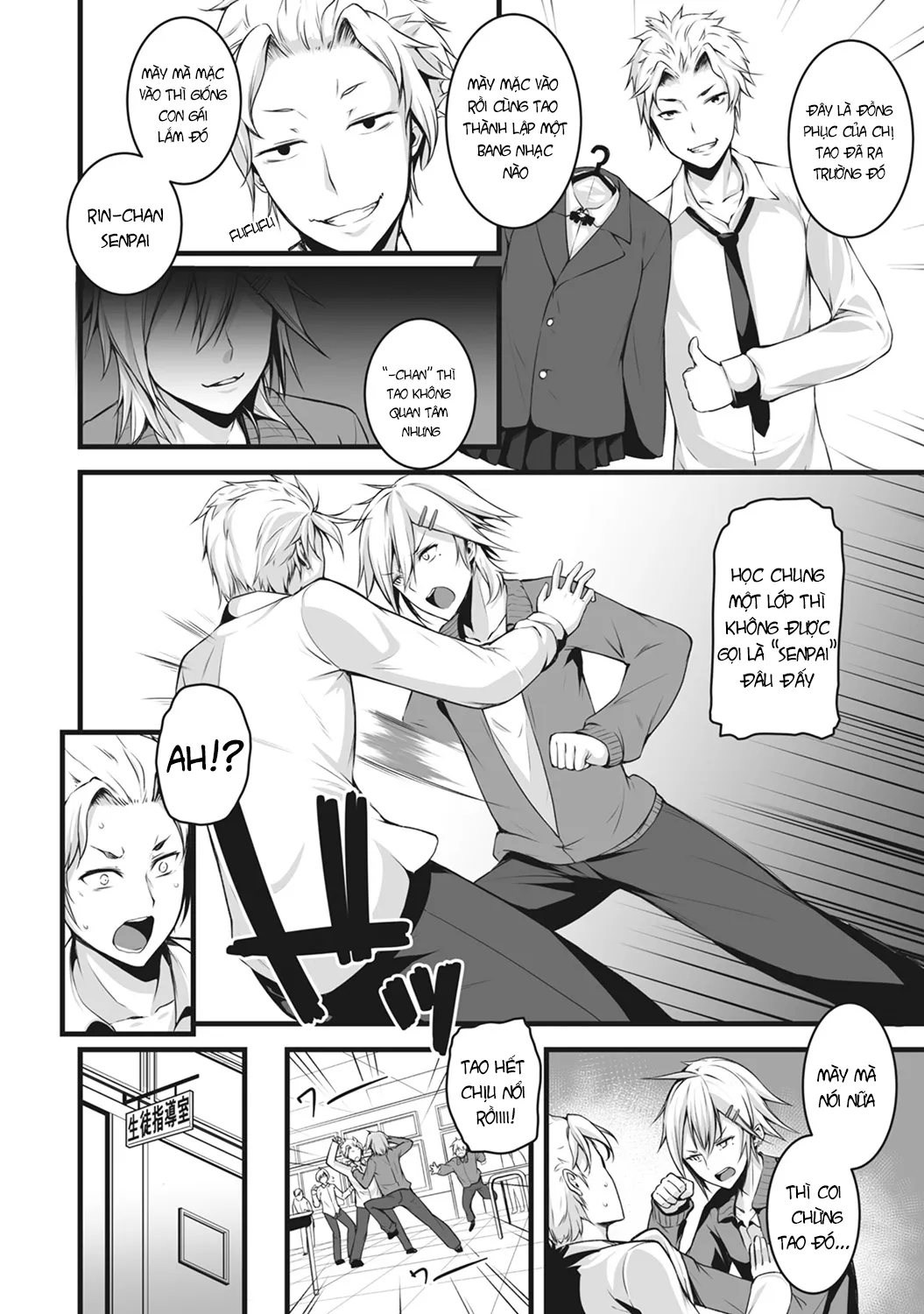 HentaiVN.net - Ảnh 5 - Từ giờ trở đi, tôi trở thành Cinderella; bạn tình là nam còn tôi là nữ!? [Ore wa Kyou kara Cinderella Aite wa Otoko. Ore wa Onna!?, From Now On, I'm Cinderella. My Partner Is A Man And I'm A Woman!?] - Chap 1