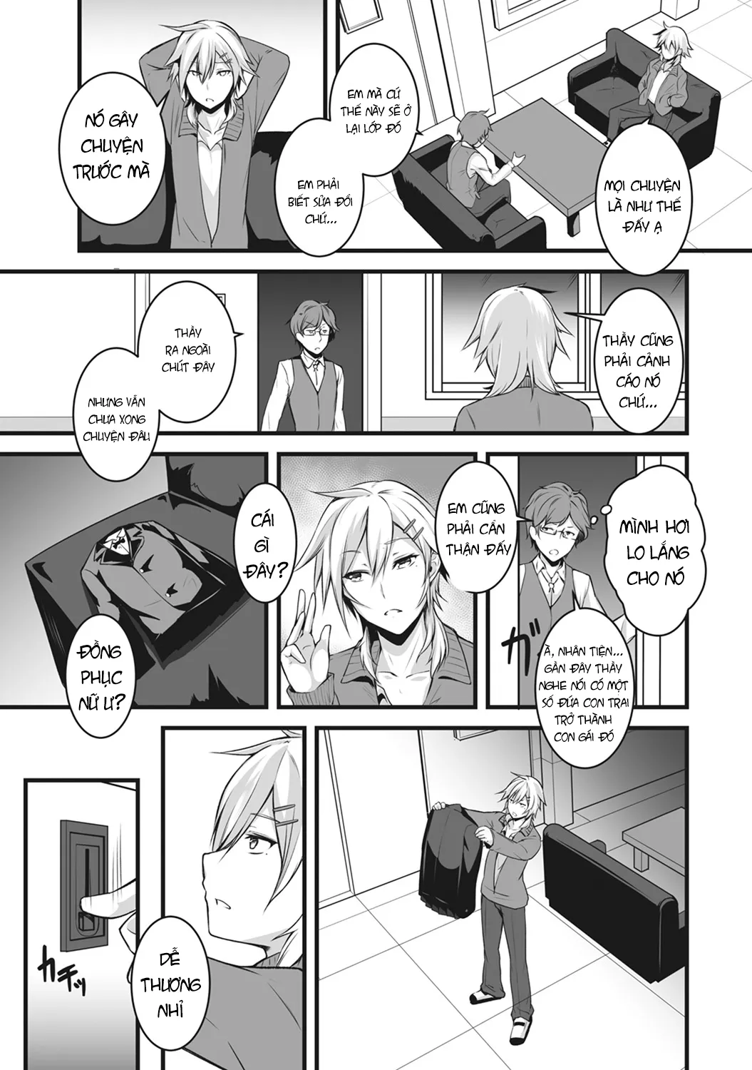 HentaiVN.net - Ảnh 6 - Từ giờ trở đi, tôi trở thành Cinderella; bạn tình là nam còn tôi là nữ!? [Ore wa Kyou kara Cinderella Aite wa Otoko. Ore wa Onna!?, From Now On, I'm Cinderella. My Partner Is A Man And I'm A Woman!?] - Chap 1