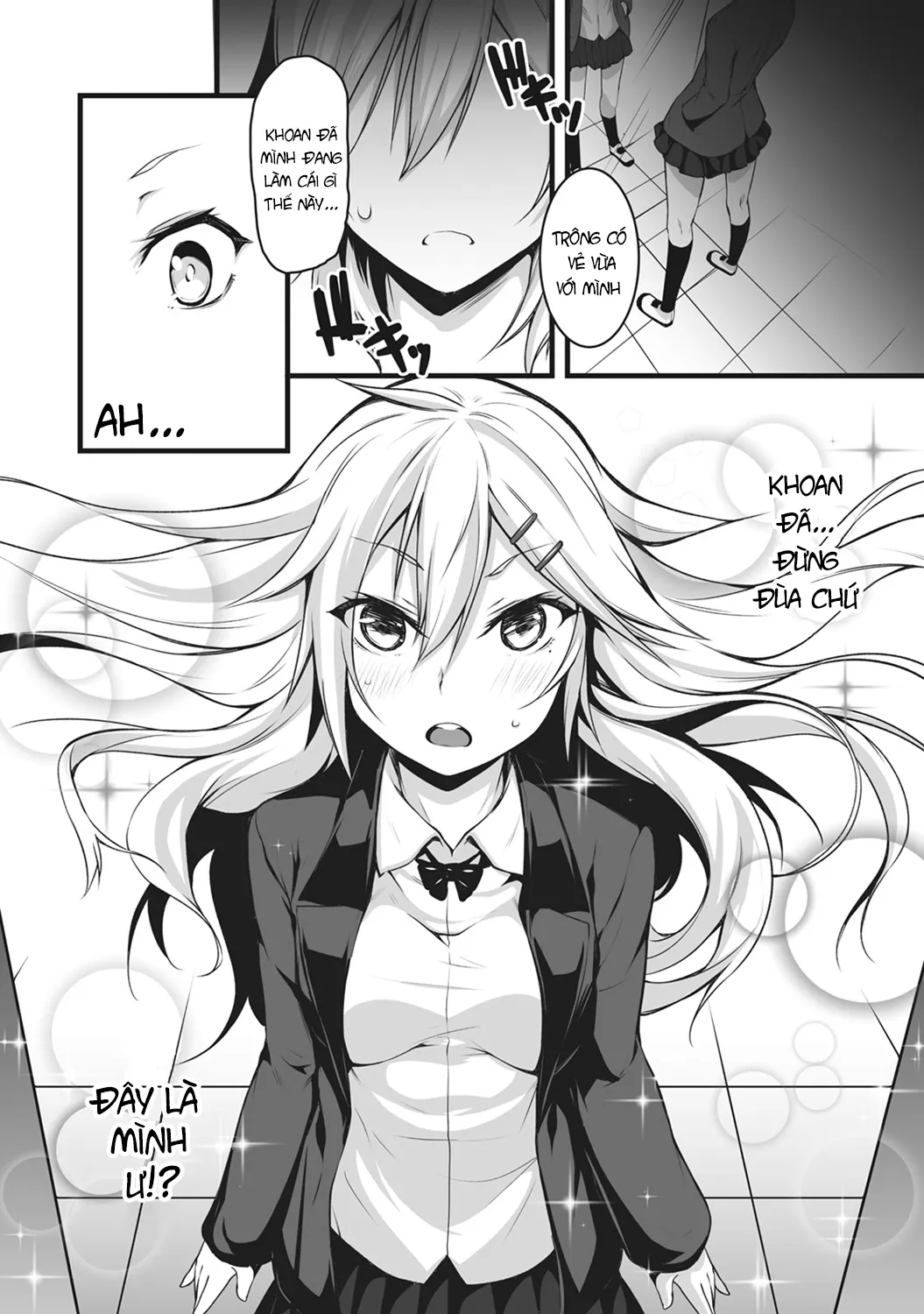 HentaiVN.net - Ảnh 7 - Từ giờ trở đi, tôi trở thành Cinderella; bạn tình là nam còn tôi là nữ!? [Ore wa Kyou kara Cinderella Aite wa Otoko. Ore wa Onna!?, From Now On, I'm Cinderella. My Partner Is A Man And I'm A Woman!?] - Chap 1