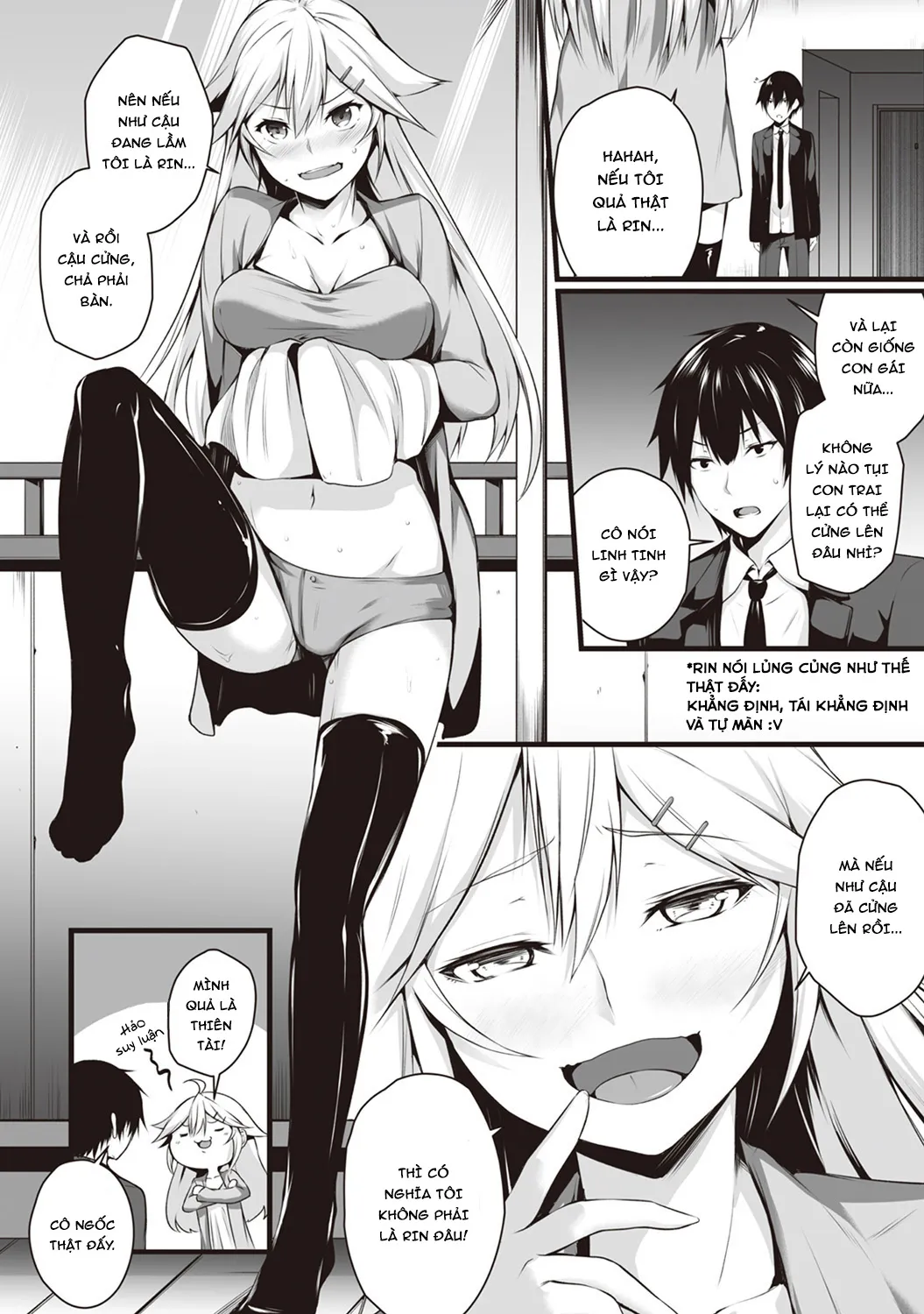 HentaiVN.net - Ảnh 5 - Từ giờ trở đi, tôi trở thành Cinderella; bạn tình là nam còn tôi là nữ!? [Ore wa Kyou kara Cinderella Aite wa Otoko. Ore wa Onna!?, From Now On, I'm Cinderella. My Partner Is A Man And I'm A Woman!?] - Chap 4