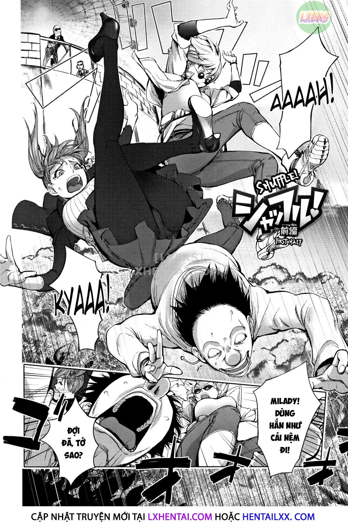 HentaiVN.net - Ảnh 11 - Sonna Riyuu De Yararechau? - Chap 1
