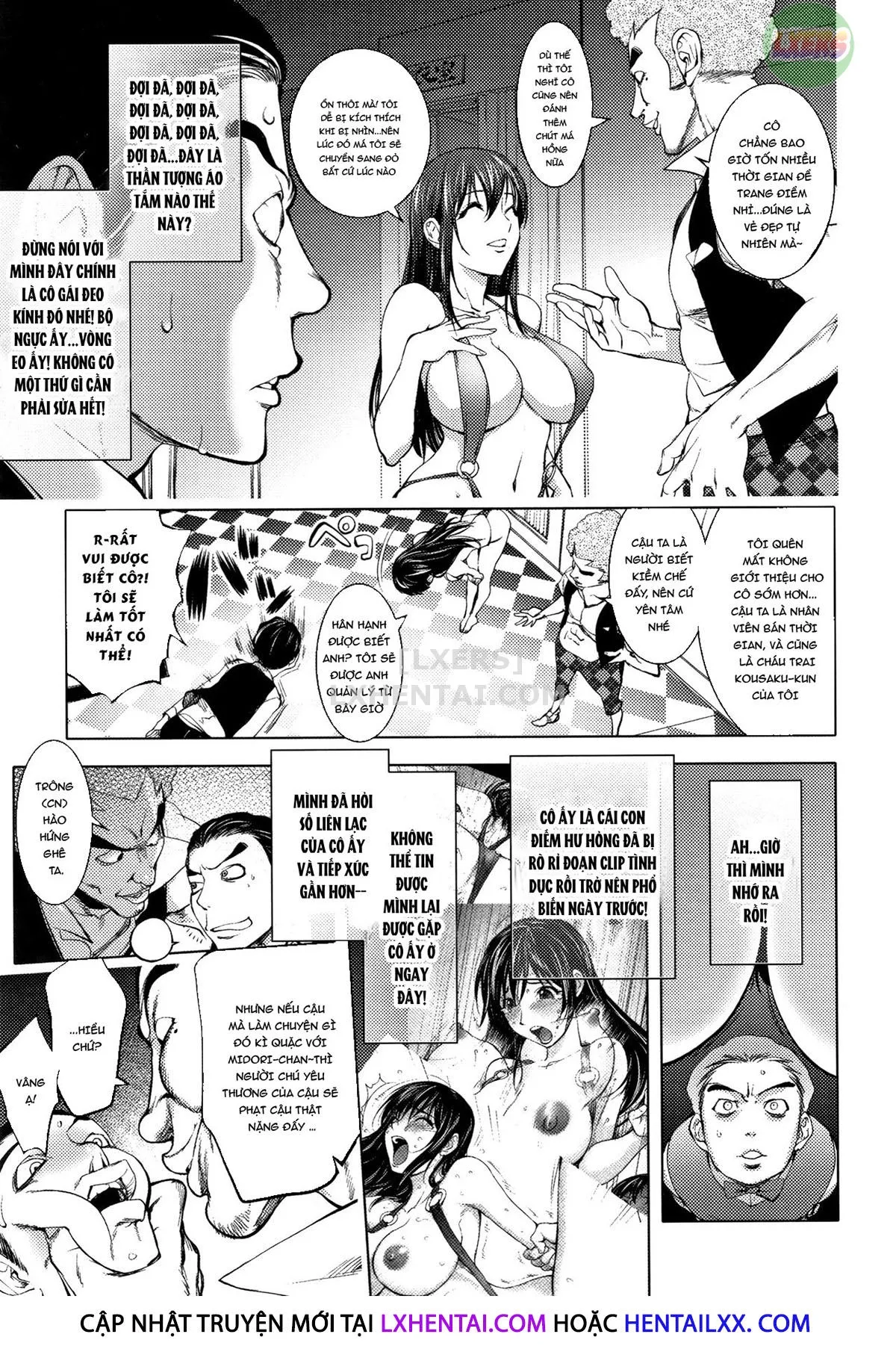 HentaiVN.net - Ảnh 7 - Sonna Riyuu De Yararechau? - Chap 5