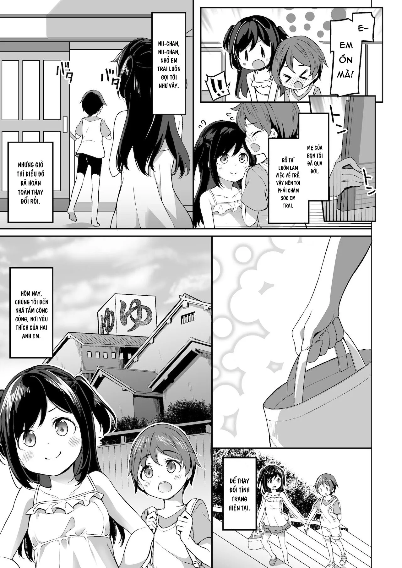 HentaiVN.net - Ảnh 5 - TS-kko Otokoyu Challenge! [TSっ娘男湯チャレンジ!] - Oneshot