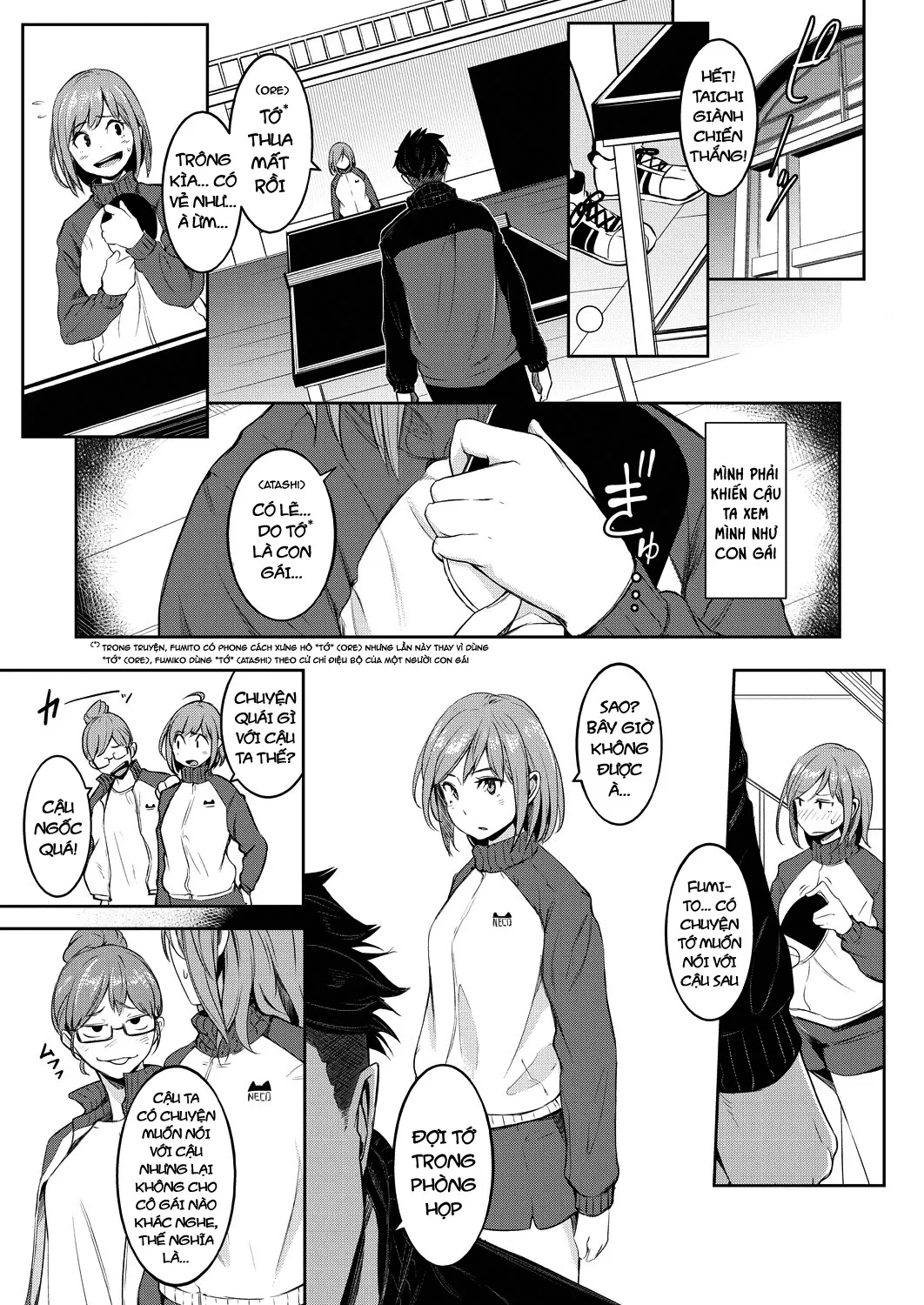 HentaiVN.net - Ảnh 16 - Câu chuyện tình của một nữ sinh chuyển giới [Nyotaika Otome no Renai Jijou] - Chap 1