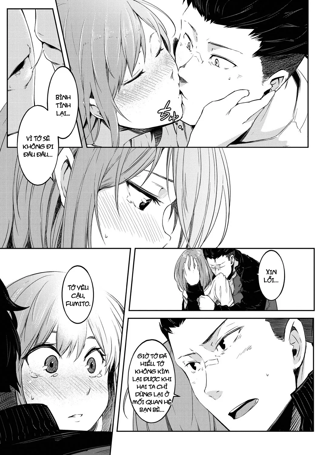HentaiVN.net - Ảnh 26 - Câu chuyện tình của một nữ sinh chuyển giới [Nyotaika Otome no Renai Jijou] - Chap 1