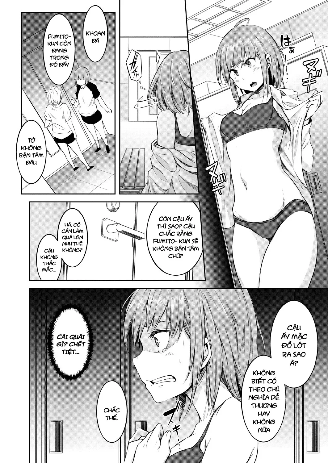 HentaiVN.net - Ảnh 7 - Câu chuyện tình của một nữ sinh chuyển giới [Nyotaika Otome no Renai Jijou] - Chap 1