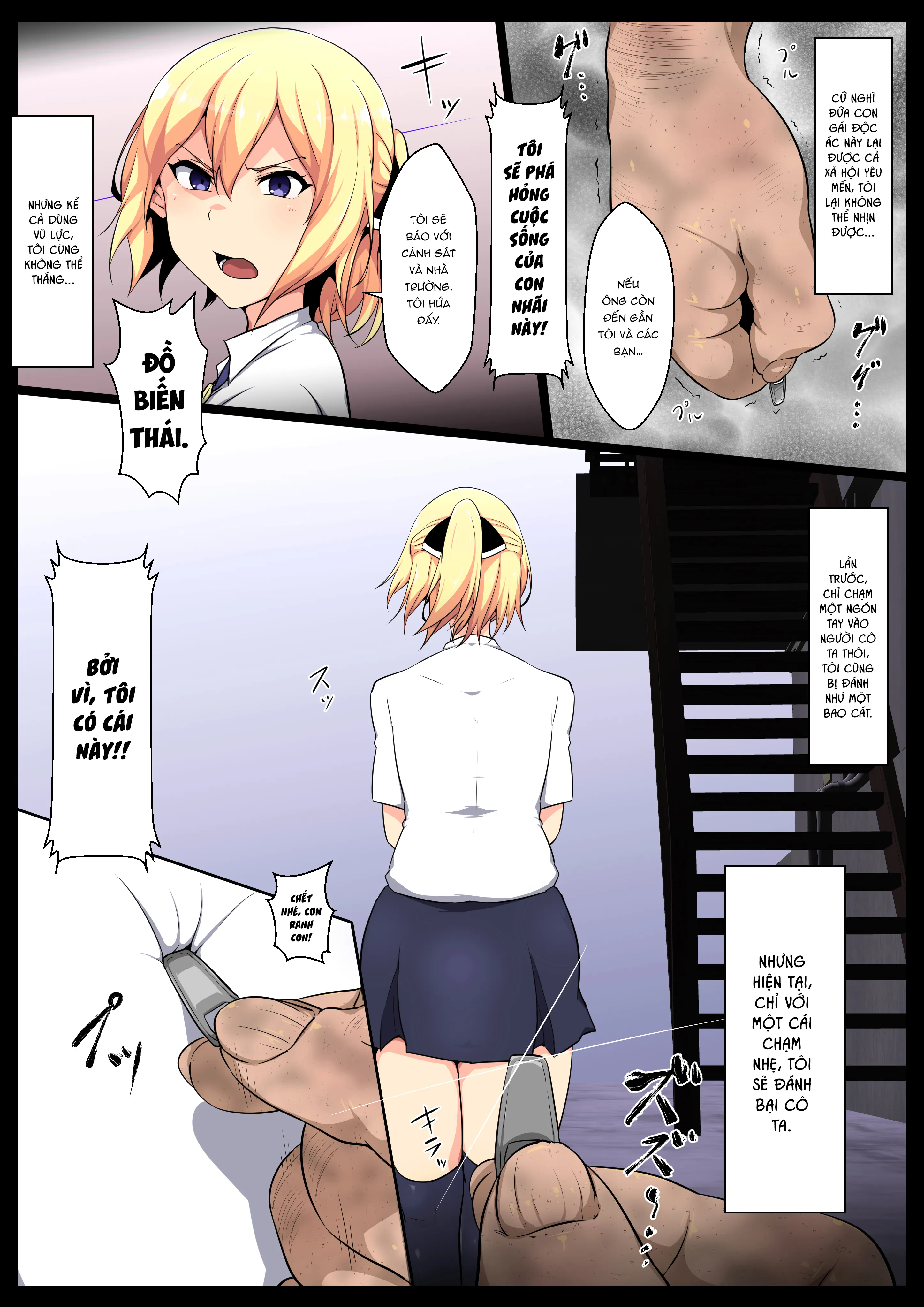 HentaiVN.net - Ảnh 3 - Trong cơ thể nữ sinh 18. [Uchigawa kara Niku o Yogosu] - Chap 1.