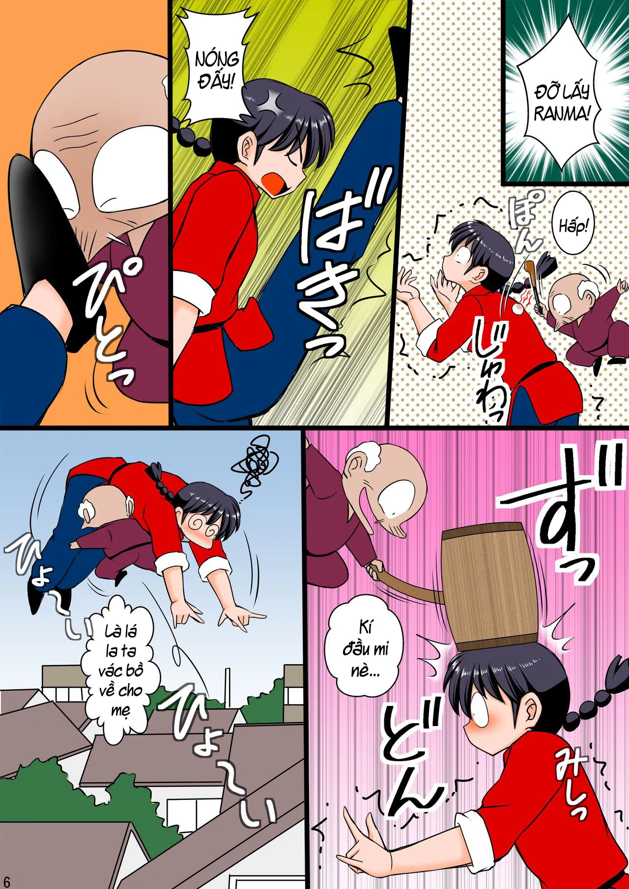 HentaiVN.net - Ảnh 4 - Bắt nạt Ranma [Ore wa Otoko daa Bangaihen] - Chap 1