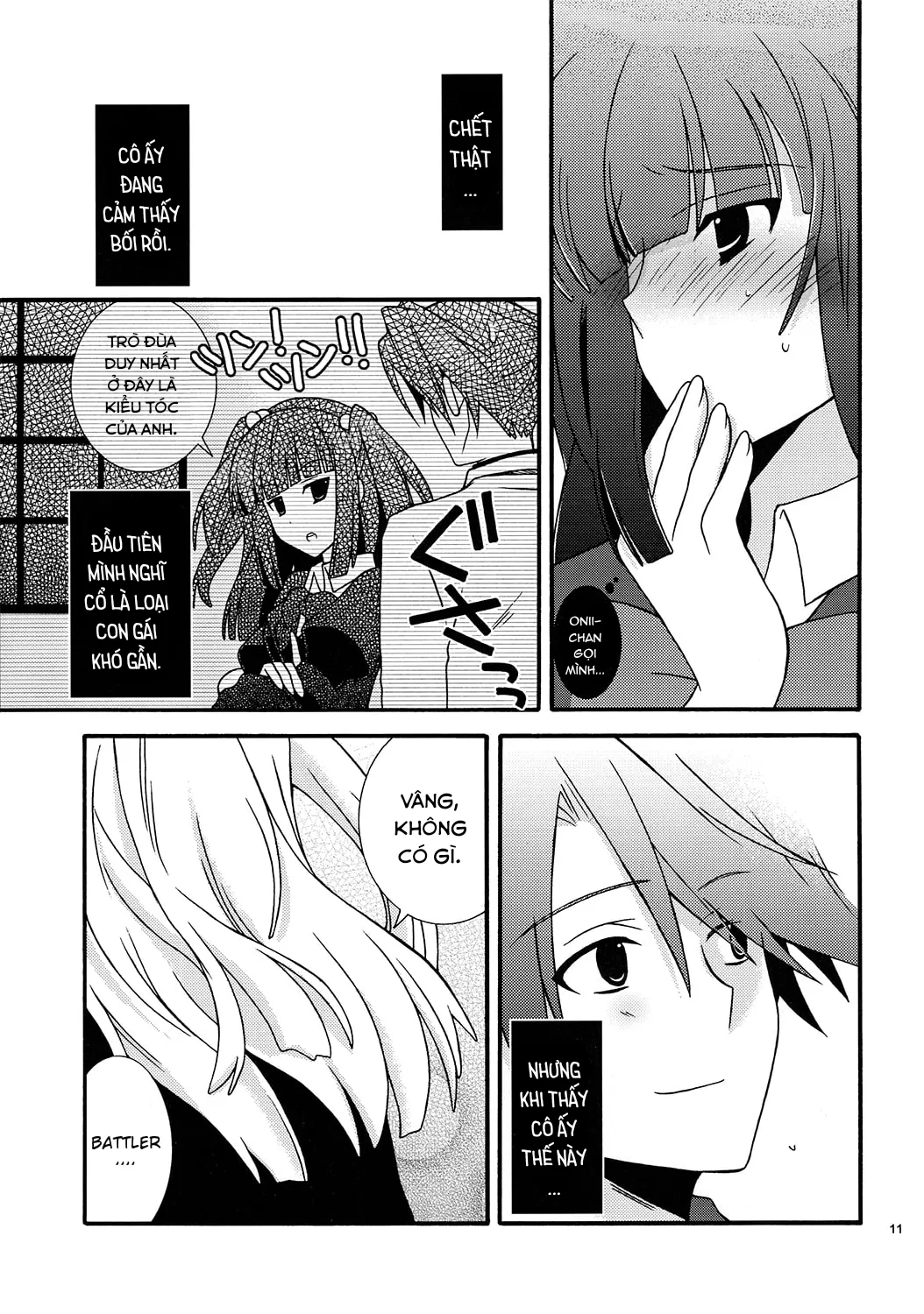 HentaiVN.net - Ảnh 10 - BREATHLESS (Umineko no Naku Koro ni) - Oneshot