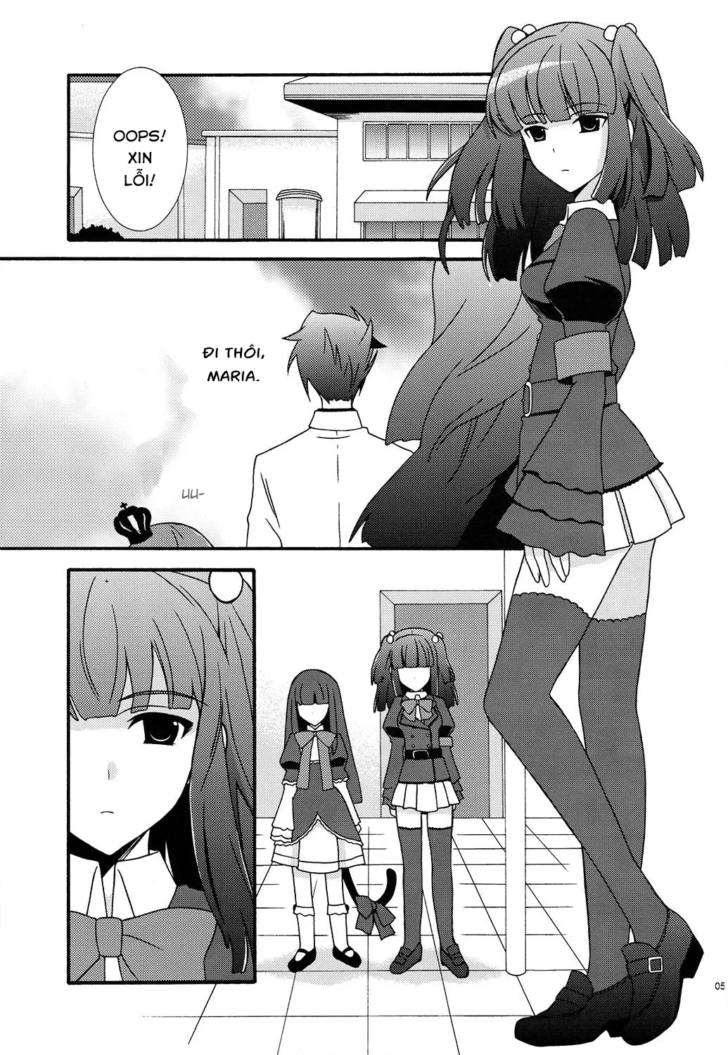 HentaiVN.net - Ảnh 4 - BREATHLESS (Umineko no Naku Koro ni) - Oneshot
