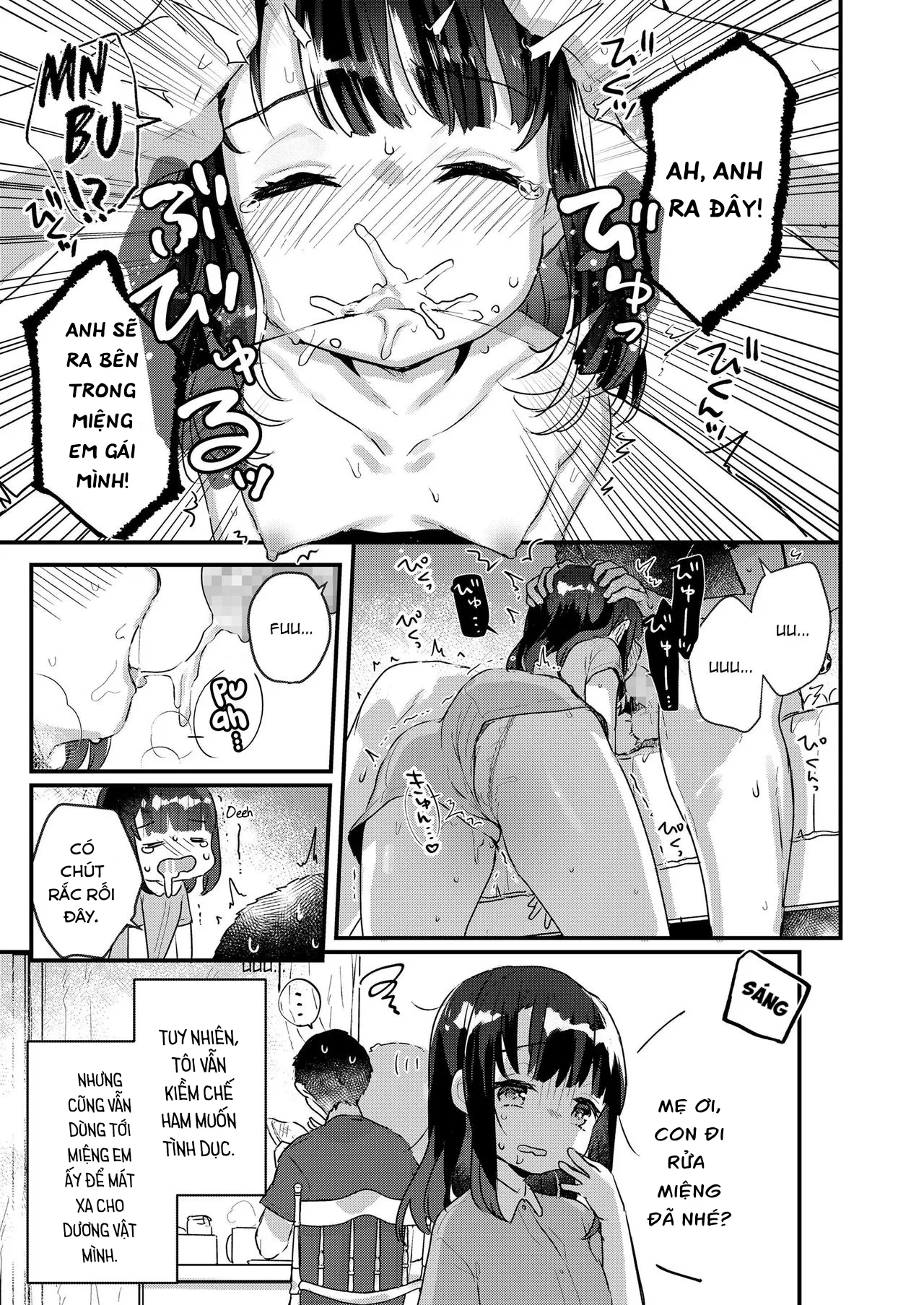HentaiVN.net - Ảnh 8 - Em gái tôi không chịu dậy. [Uchi no Imouto wa Netara Okinai; My Little Sister Just Doesn't Wake Up] - Oneshot