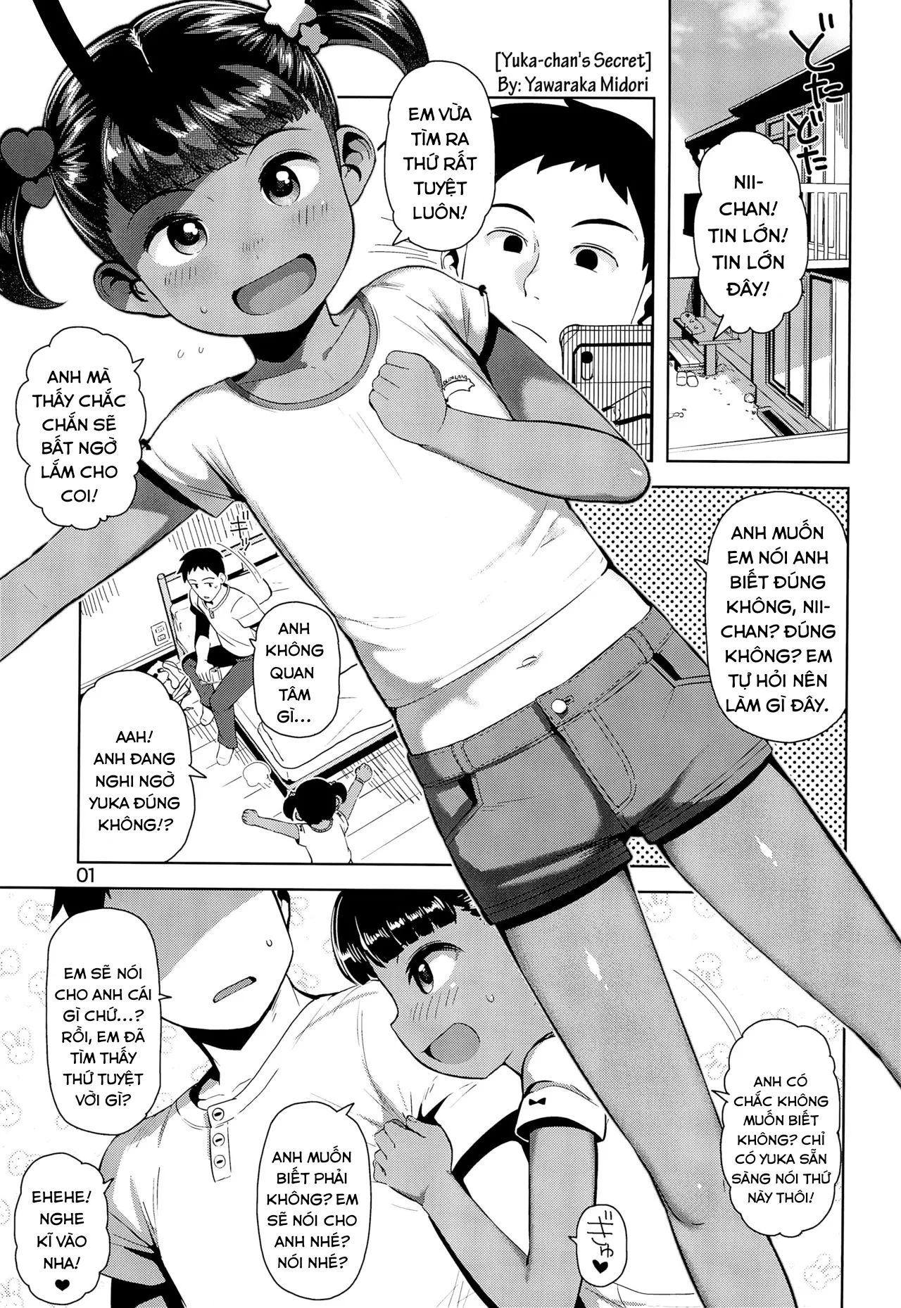 HentaiVN.net - Ảnh 3 - Bí mật của Yuka-chan. [Yuka-chan no Naisho; Yuka-chan's Secret] - Oneshot