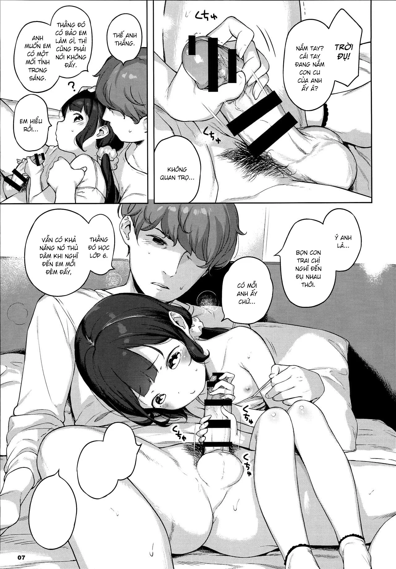 HentaiVN.net - Ảnh 8 - Gì cơ, con em gái tôi có bạn trai á? [Imouto ni Kareshi ga Dekita toka Chotto Imi ga Wakaranai desu, Wait, what do you mean my little sister got a boyfriend?] - Oneshot