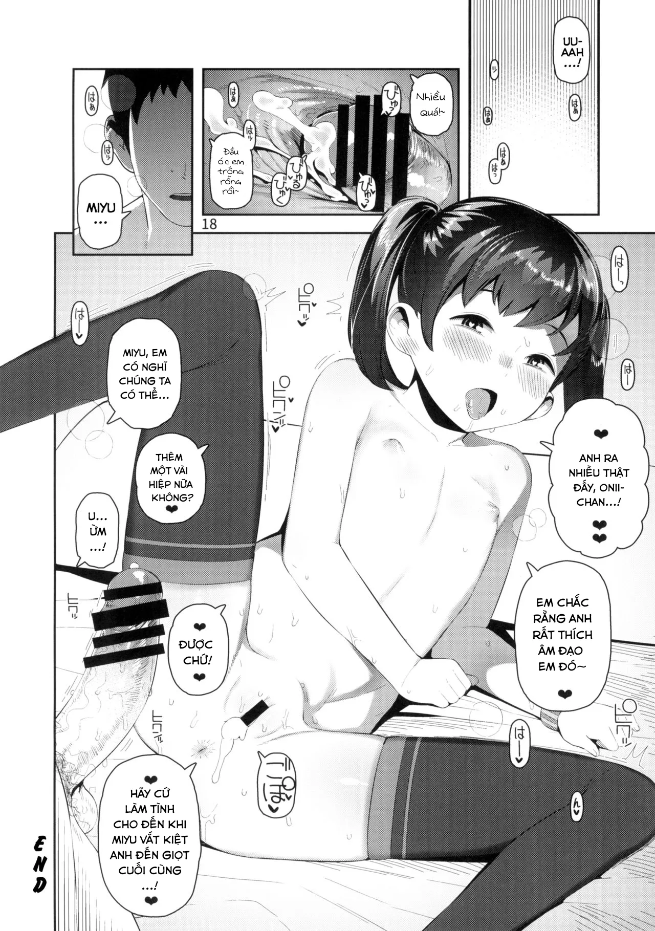 HentaiVN.net - Ảnh 19 - Ecchi Daisuki Miyu-chan [The Sex-Loving Miyu-chan] - Oneshot