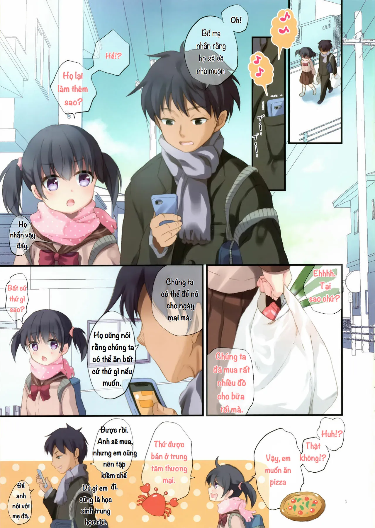 HentaiVN.net - Ảnh 3 - Lần đầu của tôi và cô em gái nhỏ [Imouto to Hajimemashita] - Oneshot