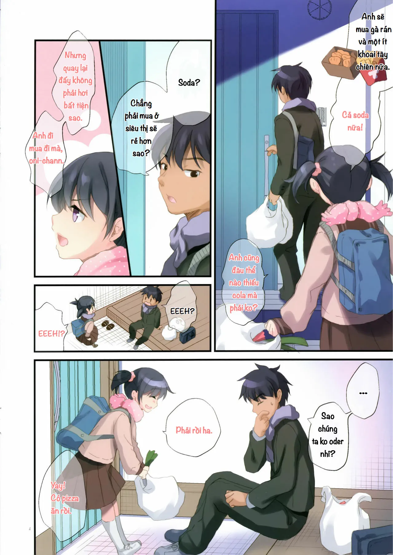 HentaiVN.net - Ảnh 4 - Lần đầu của tôi và cô em gái nhỏ [Imouto to Hajimemashita] - Oneshot