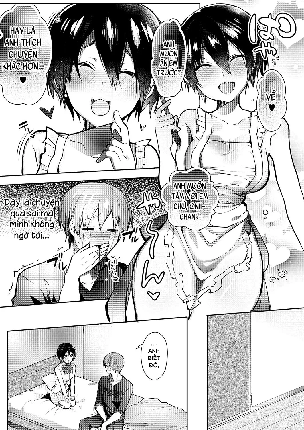HentaiVN.net - Ảnh 10 - Con em tôi bị brocon nặng. [Sudou Ie No Seijijou; Sudou Siblings Sexual Circumstances] - Oneshot