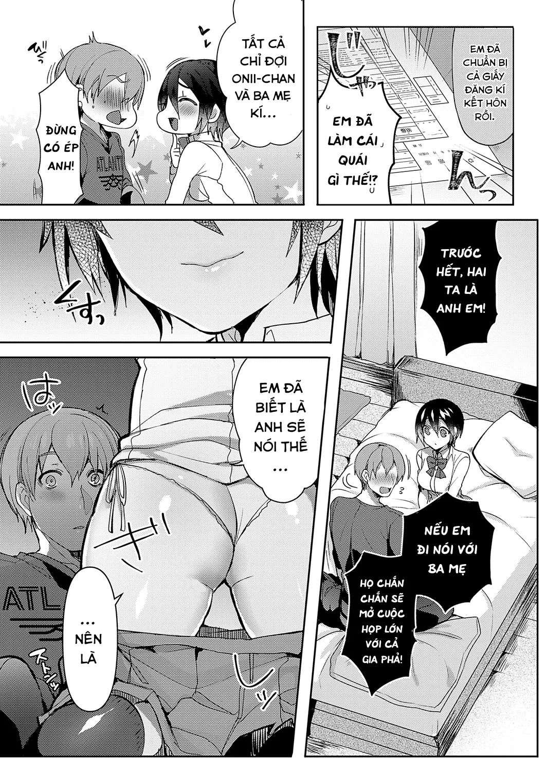 HentaiVN.net - Ảnh 12 - Con em tôi bị brocon nặng. [Sudou Ie No Seijijou; Sudou Siblings Sexual Circumstances] - Oneshot