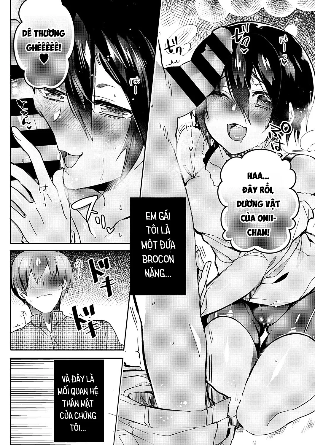 HentaiVN.net - Ảnh 4 - Con em tôi bị brocon nặng. [Sudou Ie No Seijijou; Sudou Siblings Sexual Circumstances] - Oneshot
