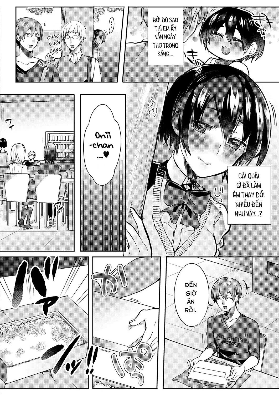 HentaiVN.net - Ảnh 7 - Con em tôi bị brocon nặng. [Sudou Ie No Seijijou; Sudou Siblings Sexual Circumstances] - Oneshot