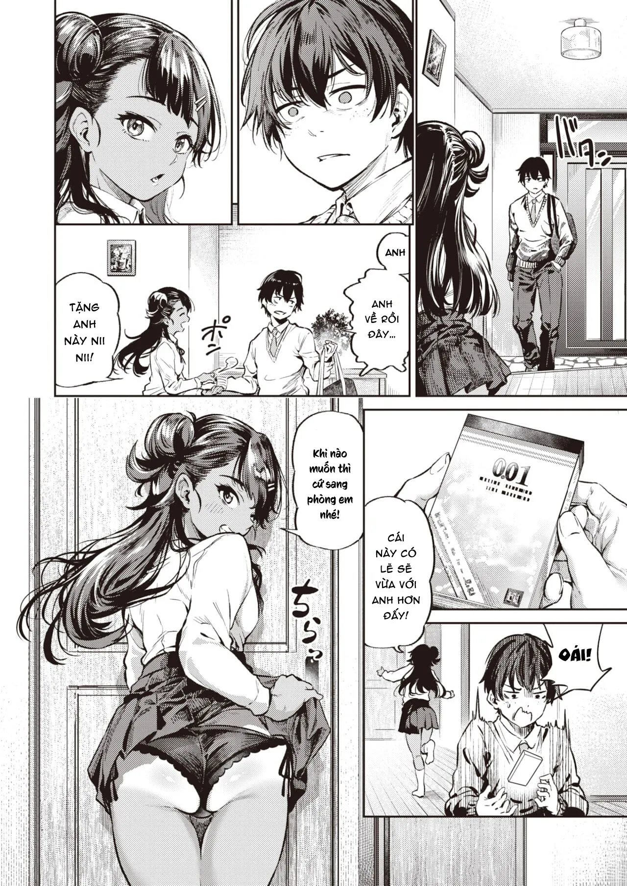 HentaiVN.net - Ảnh 23 - Cheeky, cute sister - Oneshot