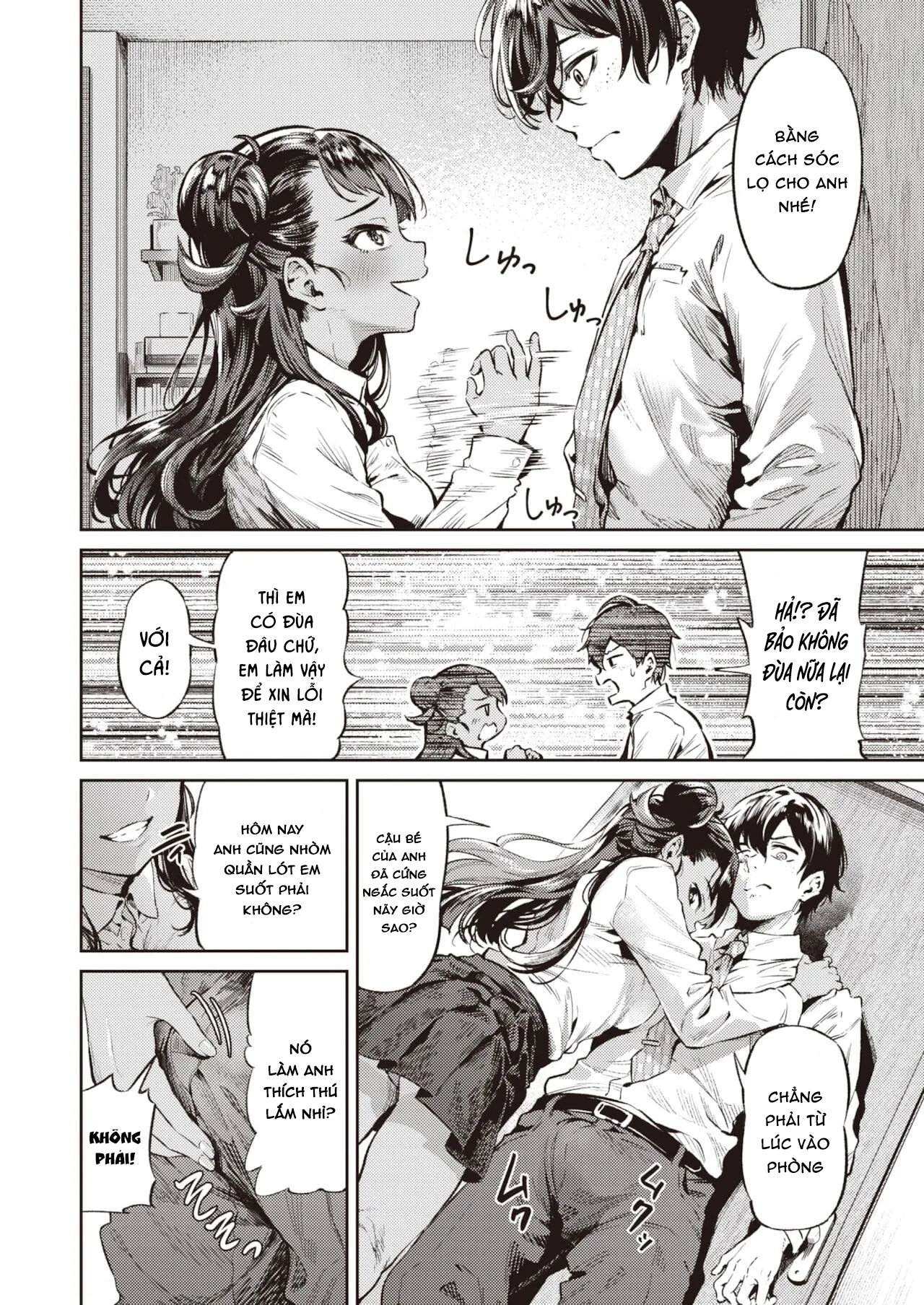 HentaiVN.net - Ảnh 9 - Cheeky, cute sister - Oneshot