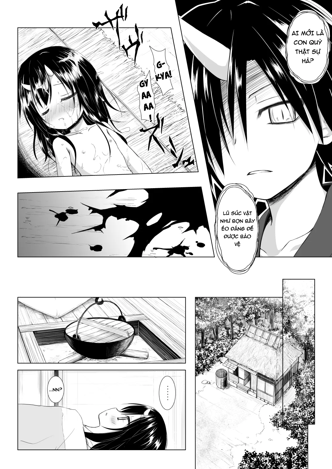 HentaiVN.net - Ảnh 21 - Monokemono San-ya [Monokemono San-ya ; ものけもの 三夜] - Oneshot